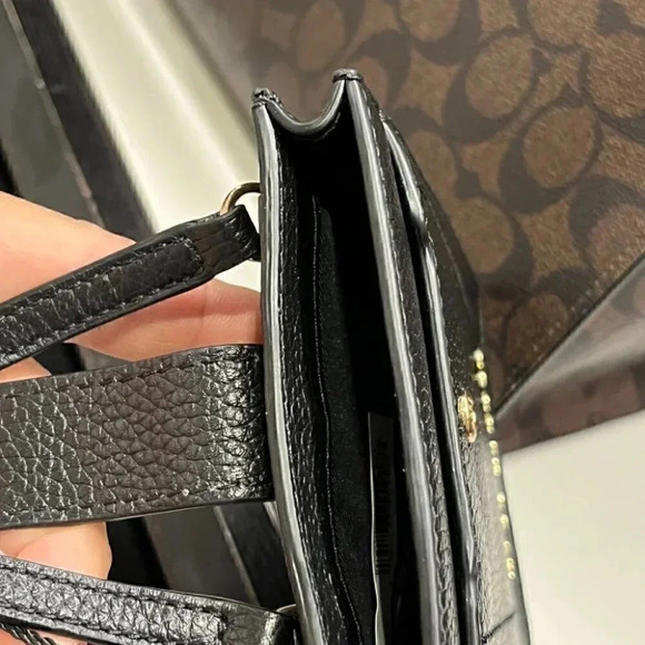 Marc Jacobs The Groove Pebble Leather Phone Crossbody Bag S107L01SP21 * Original - Picture 13 of 16